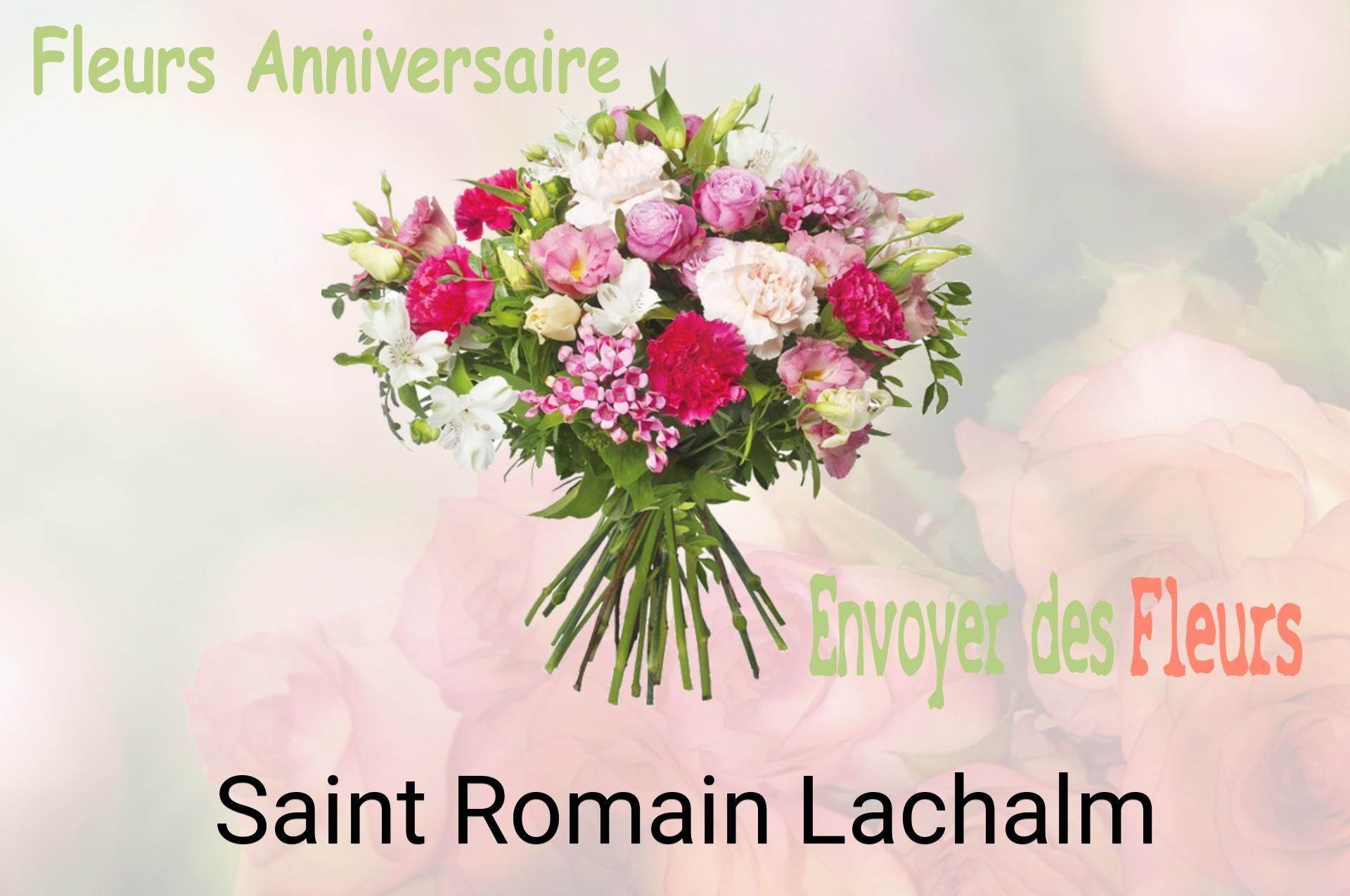 Bouquet de fleurs d’anniversaire livré à Saint-Romain-Lachalm